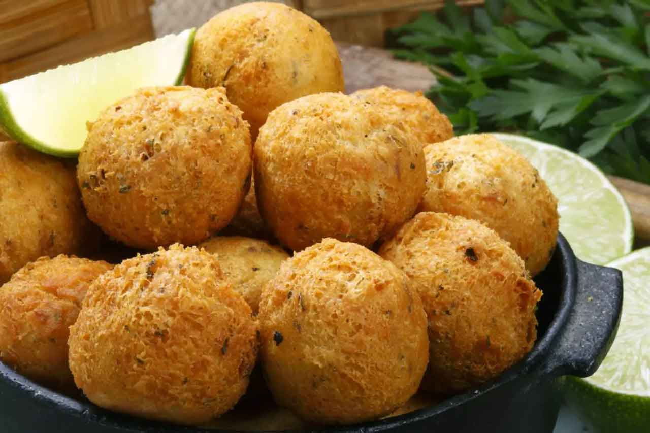 Bolinho de batata doce vegano