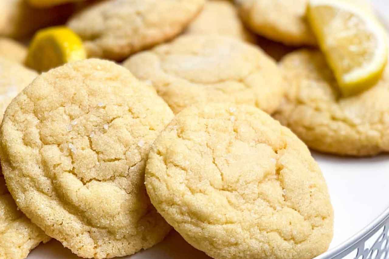 Cookies Saudáveis de Limão e Chia