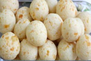 Pão de queijo de batata doce