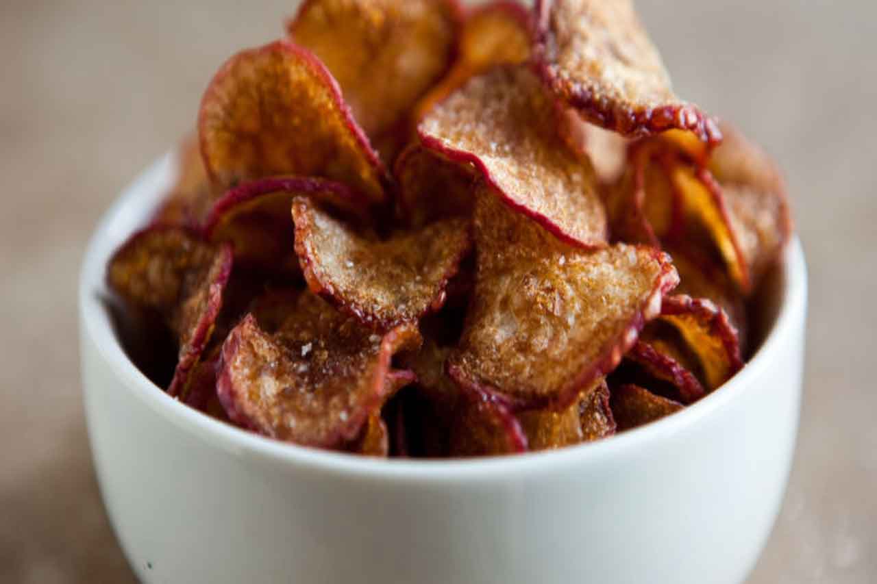 Como Fazer Chips de Rabanete Low Carb